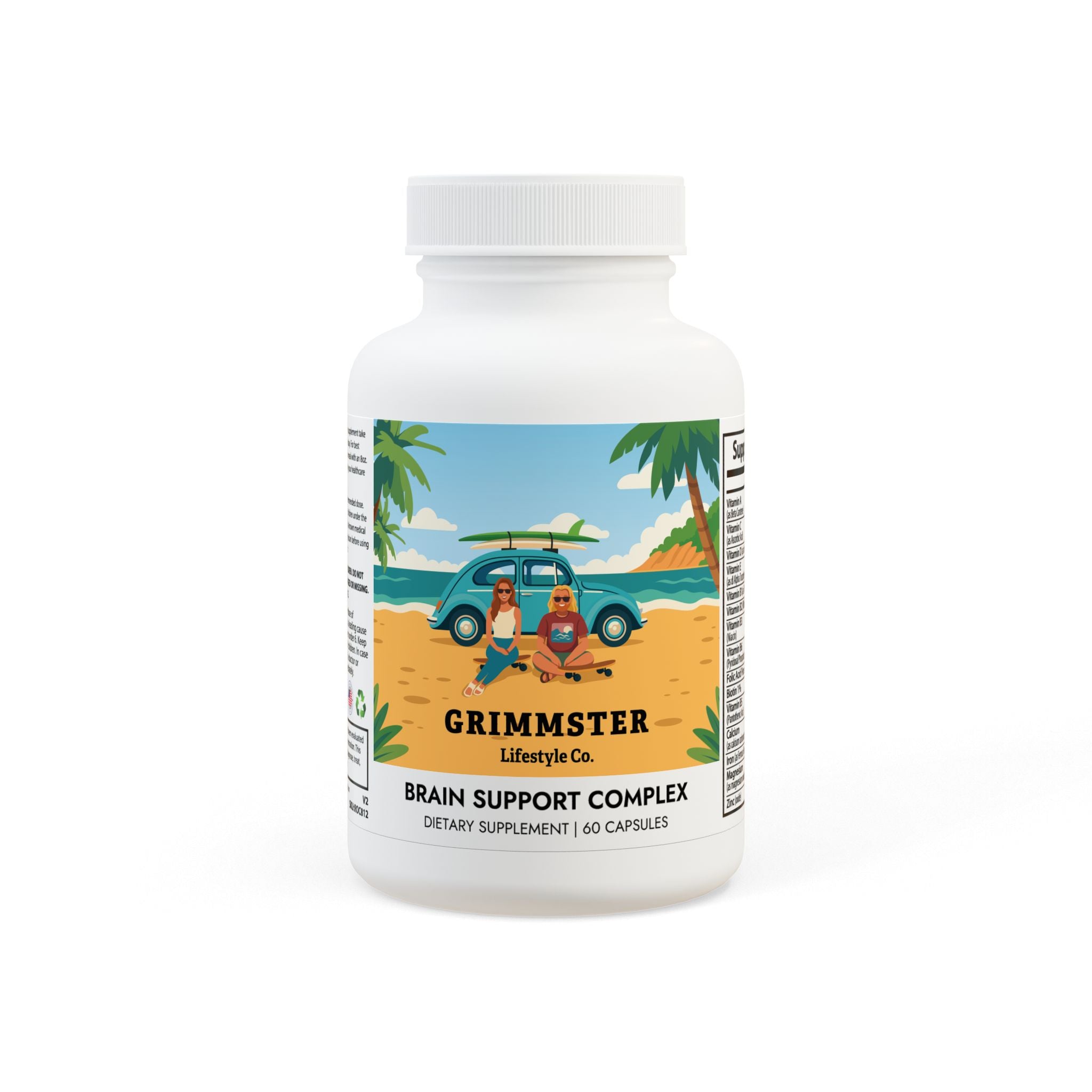 Brain Support Complex Supplement (60 Capsules) – GRIMMSTER