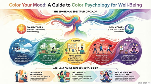 A guide to color Psychology for well being
