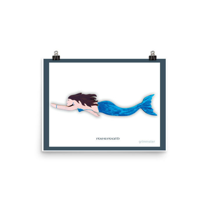 Mermaid Print - GRIMMSTER 