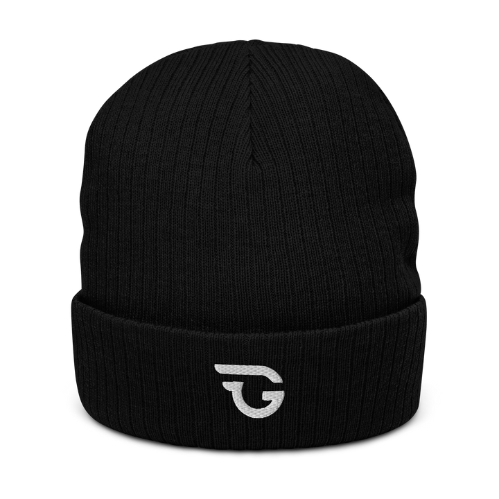 Ribbed knit beanie - GRIMMSTER 