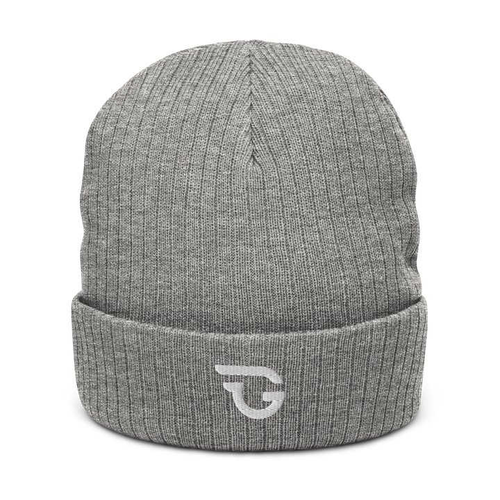 Ribbed knit beanie - GRIMMSTER 