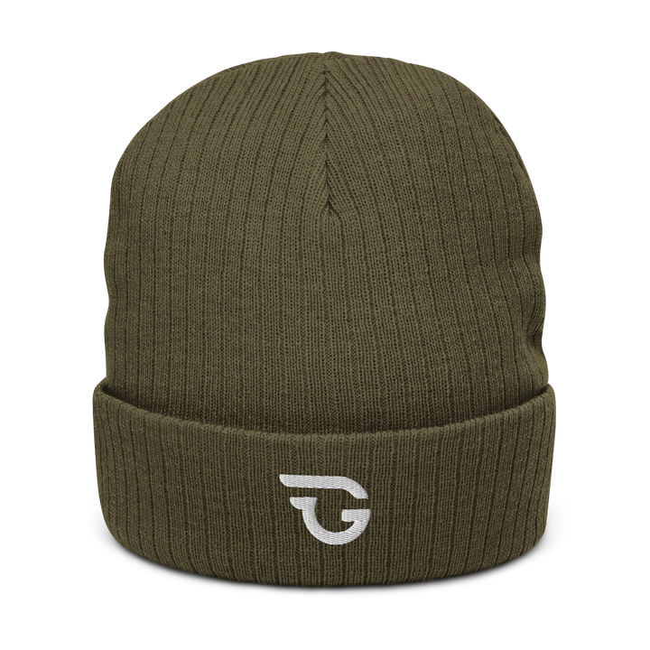 Ribbed knit beanie - GRIMMSTER 
